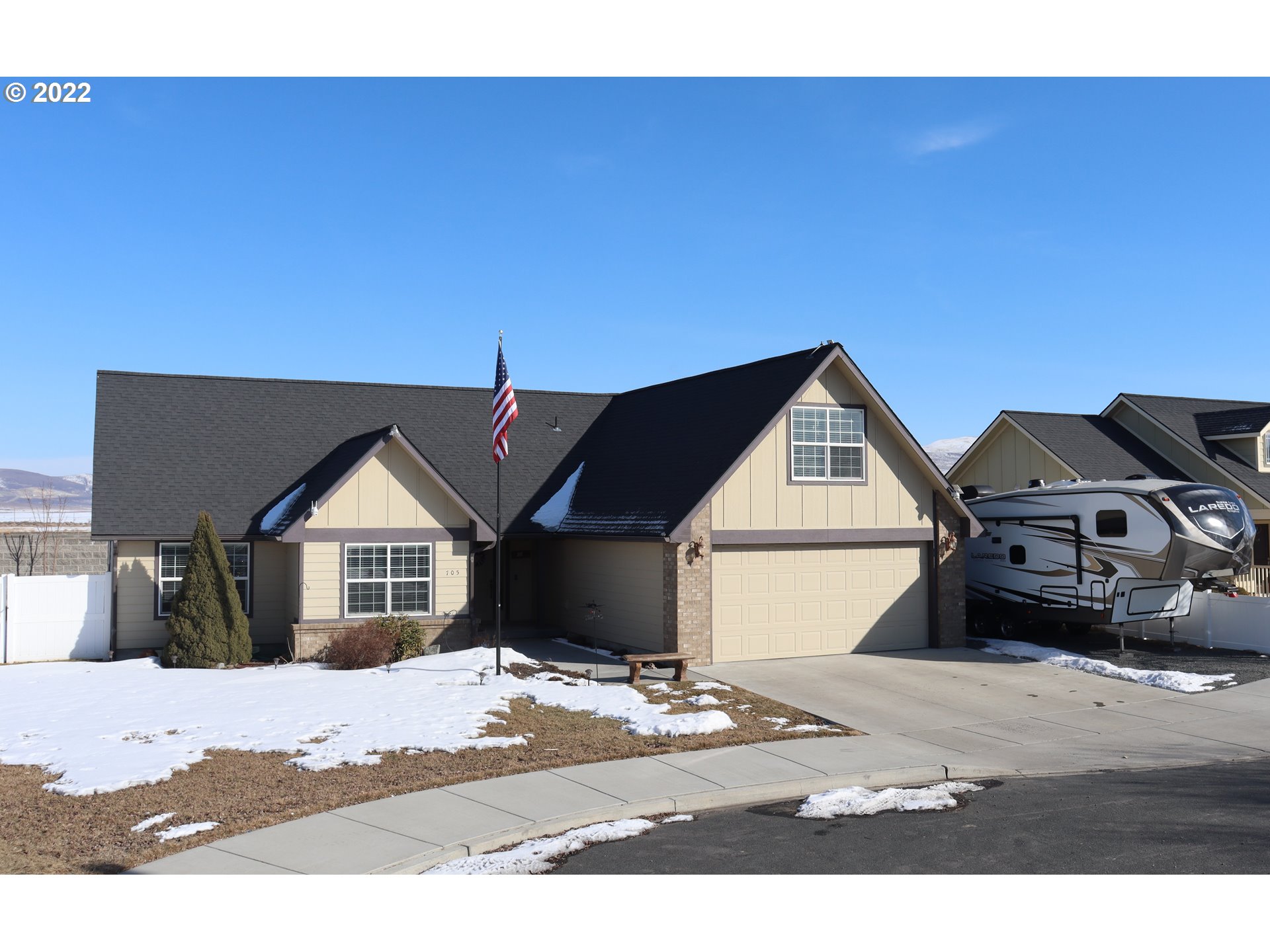a very nice looking room with a large window