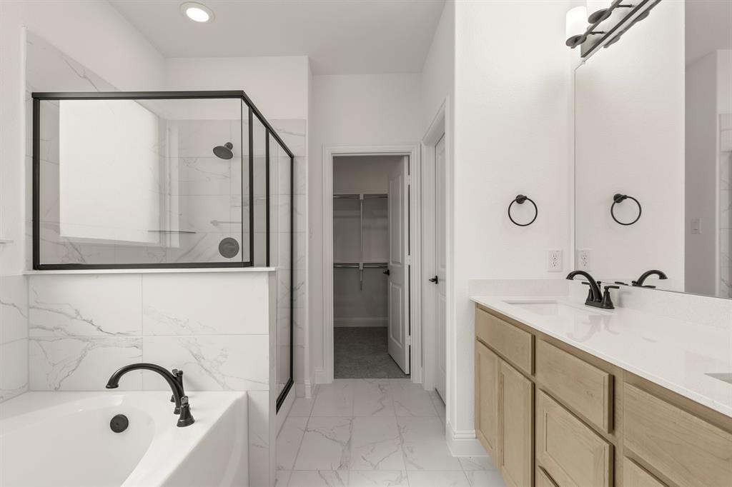 2902 Hanscom Street Forney, TX 75126 - Photo 10 of 34 primary bathroom