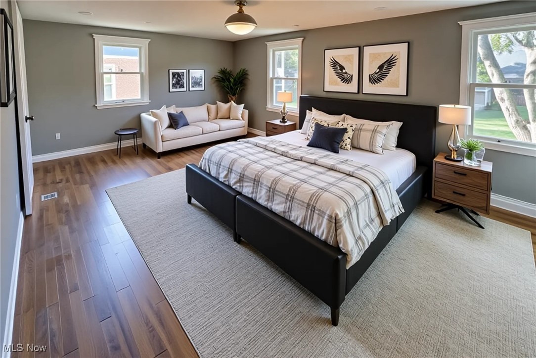 4532 Mackall Road South Euclid, OH 44121 - Photo 9 of 35 Primary bed Virtual staging