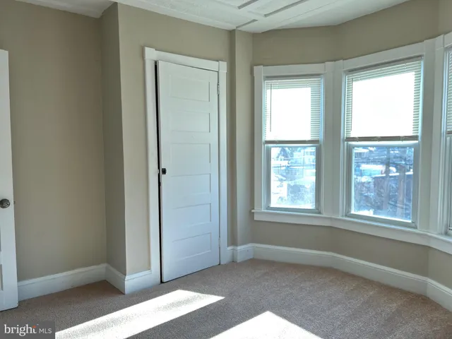 a view of room with windows