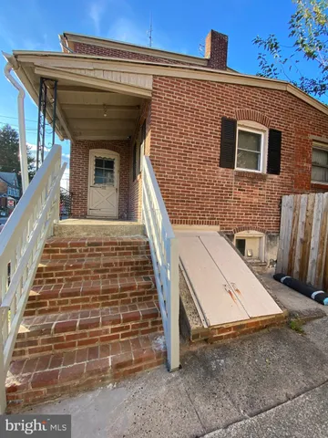 a view of outdoor space and deck