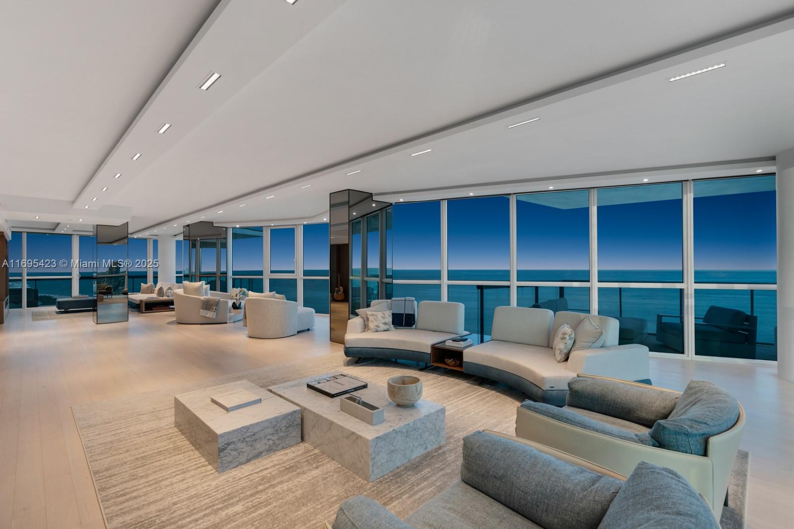 101 20th Street, Unit 3503/06/09 Miami Beach, FL 33139 - Photo 47 of 57 a living room with furniture and a large window