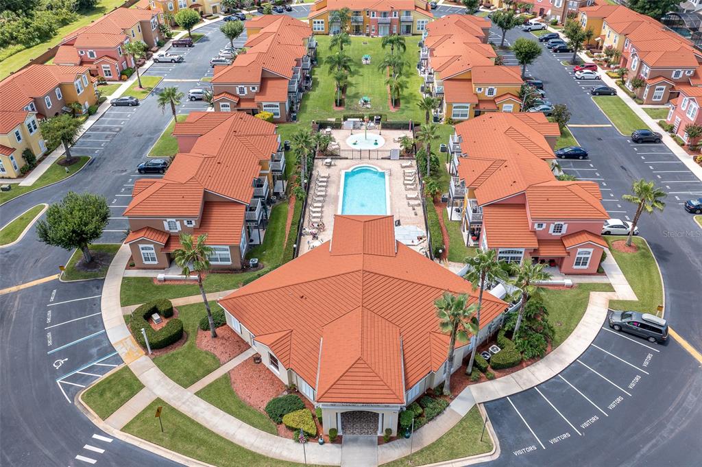 1017 Park Ridge Circle Kissimmee, FL 34746 - Photo 47 of 52 an aerial view of a house