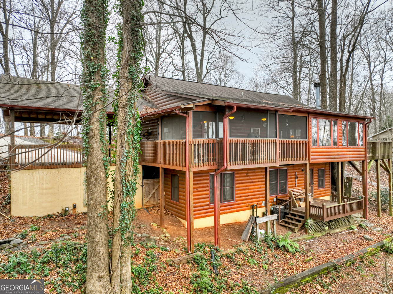 1189 Walnut Ridge, Unit 4044 Ellijay, GA 30536 - Photo 33 of 52 a front view of a house with a yard