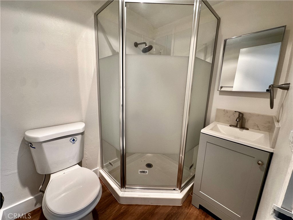 31601 Vía Conejo, Unit 145C Coto de Caza, CA 92679 - Photo 5 of 5 a bathroom with a toilet and a shower