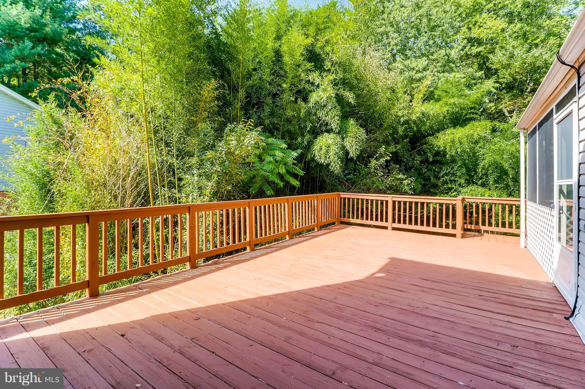 3506 Templar Road Randallstown, MD 21133 - Photo 25 of 29 Huge Rear Wooden Deck