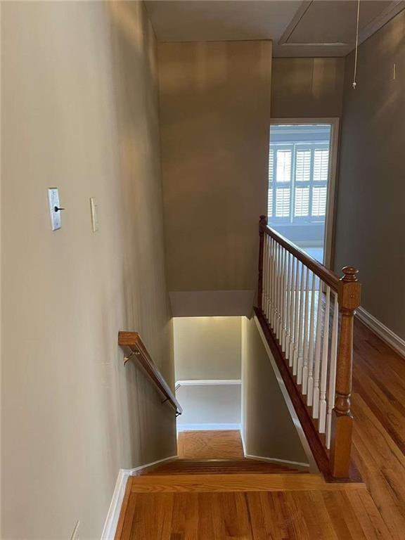 2382 Merrymount Drive Suwanee, GA 30024 - Photo 51 of 93 a view of entryway and hall with wooden floor