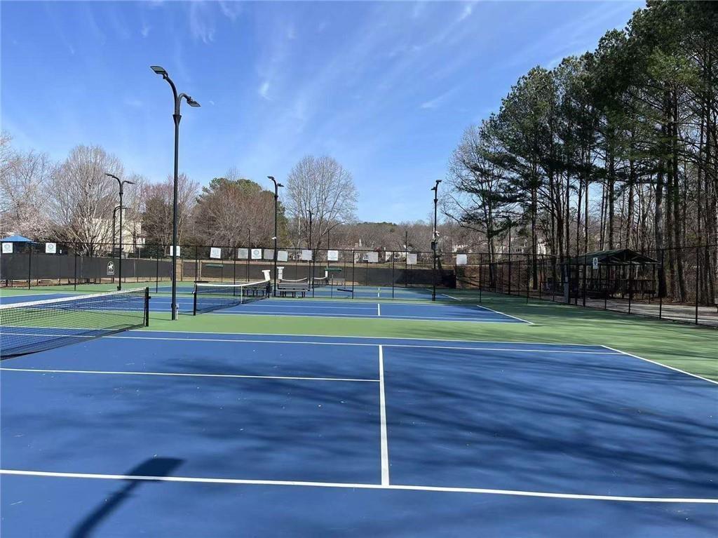 2382 Merrymount Drive Suwanee, GA 30024 - Photo 90 of 93 a view of a tennis court