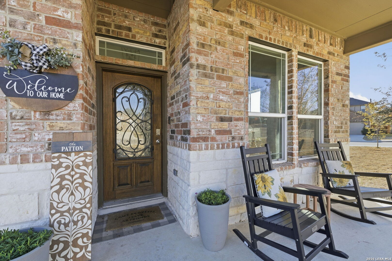 3410 Copper Acres Bulverde, TX 78163 - Photo 3 of 50 a view of front door of house with outdoor seating