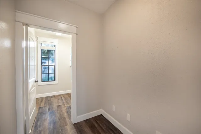 wooden floor in an empty room