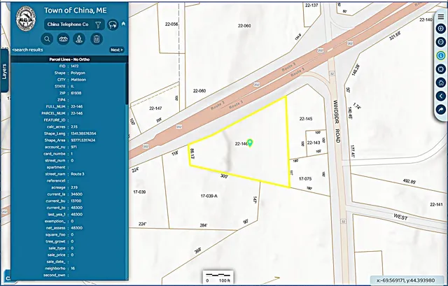 $39,900 | 0 Route 3 Route, South China, ME 04358
