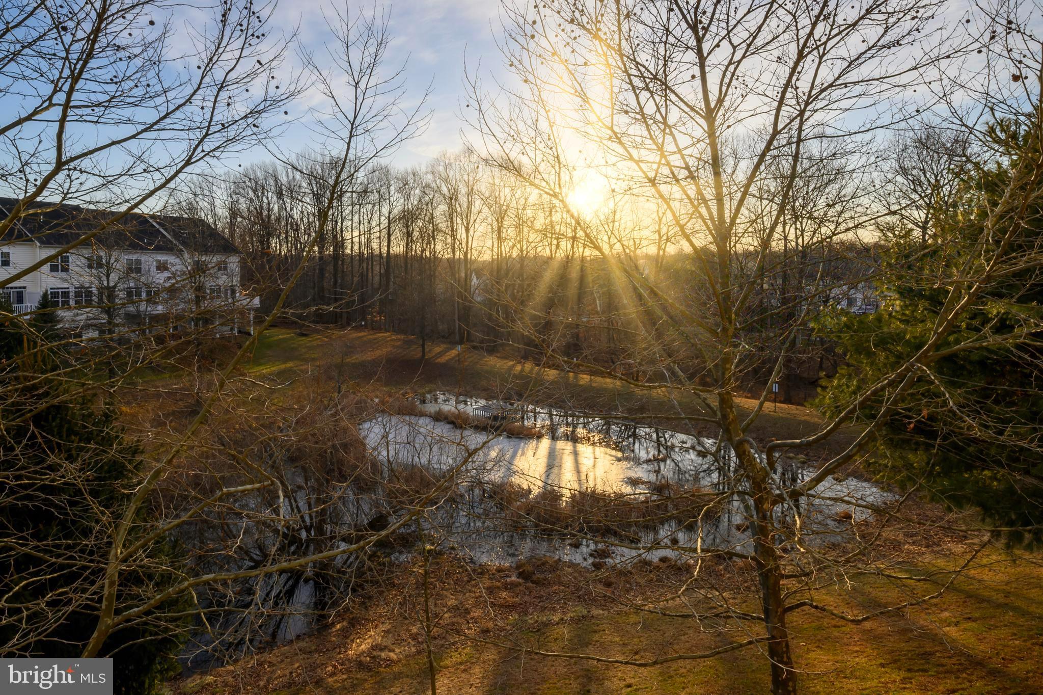 9847 Garden Ranges Laurel, MD 20723 - Photo 41 of 46 Lovely sunset view from deck and patio
