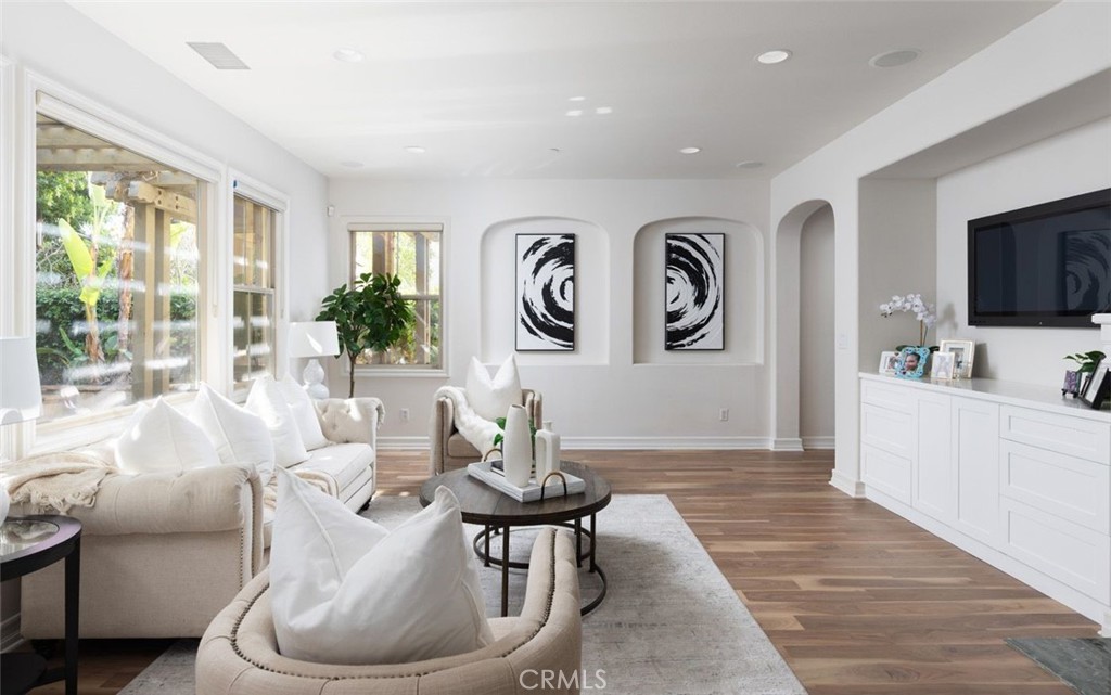 26 Via Fontibre San Clemente, CA 92673 - Photo 19 of 52 a living room with furniture and a flat screen tv