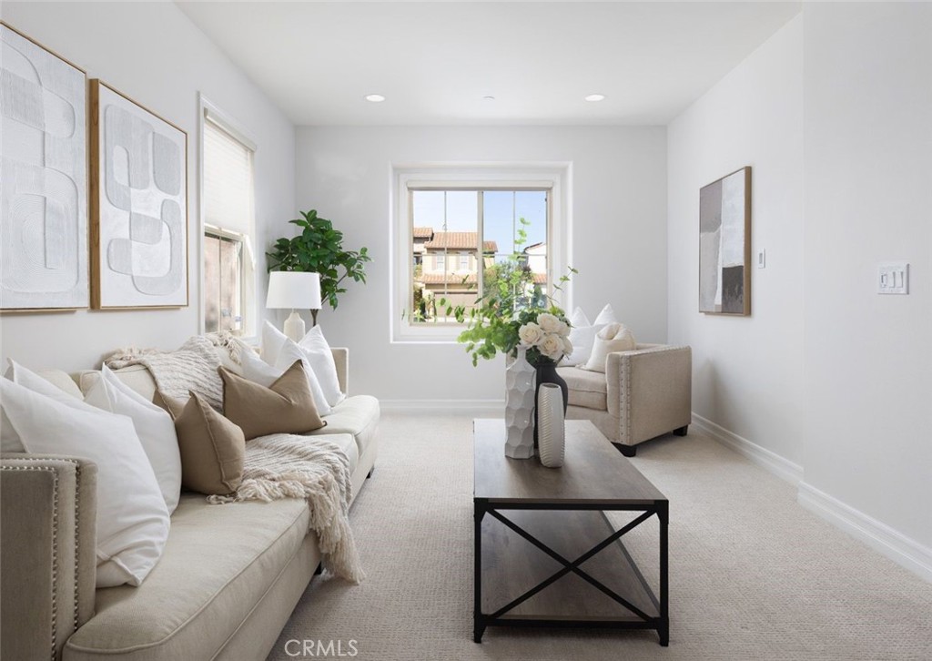 26 Via Fontibre San Clemente, CA 92673 - Photo 7 of 52 a living room with furniture and a potted plant