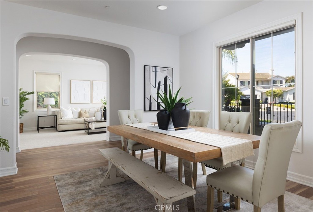 26 Via Fontibre San Clemente, CA 92673 - Photo 8 of 52 a living room with furniture and wooden floor