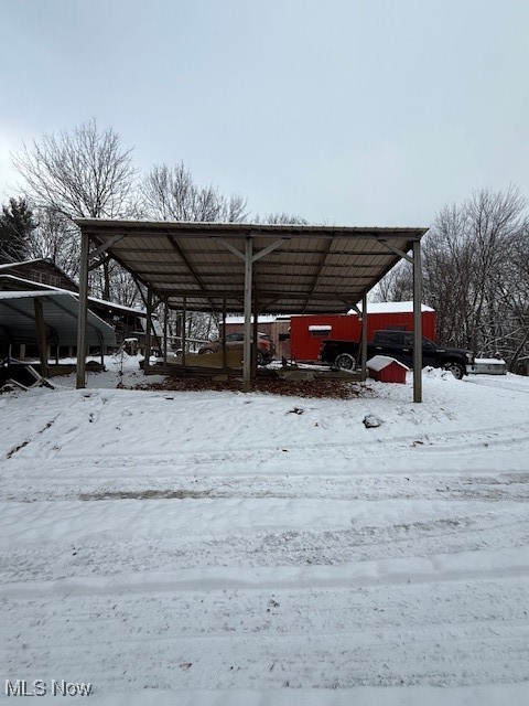 15639 Grove Road Southwest Port Washington, OH 43837 - Photo 2 of 31 View of snow covered parking