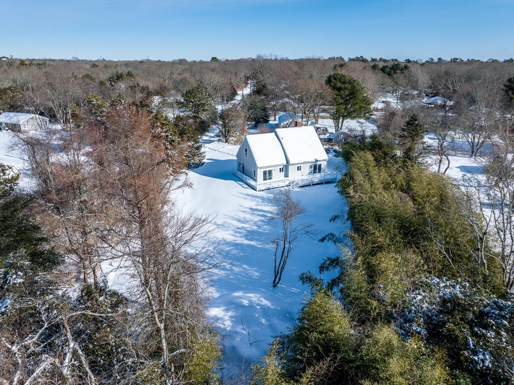 80 Branch Terrace Barnstable, MA 02648 - Photo 37 of 38 an aerial view of house with yard
