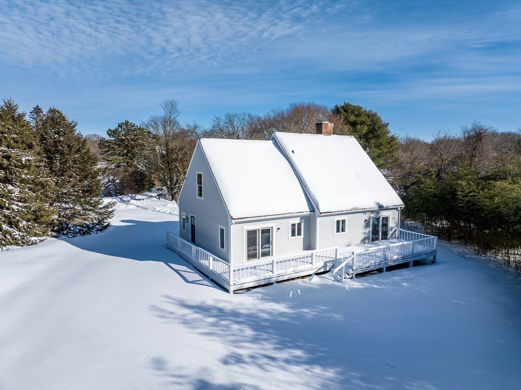 80 Branch Terrace Barnstable, MA 02648 - Photo 38 of 38 an aerial view of a house with a yard