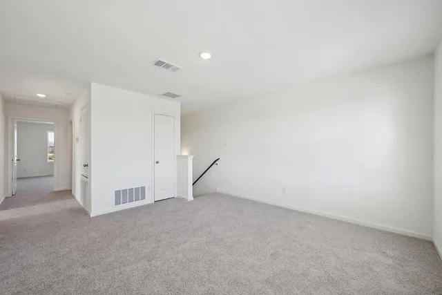 a view of empty room