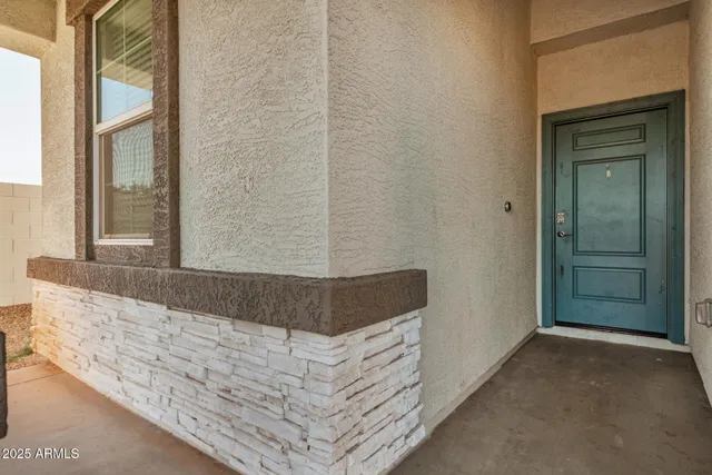 a view of an entryway