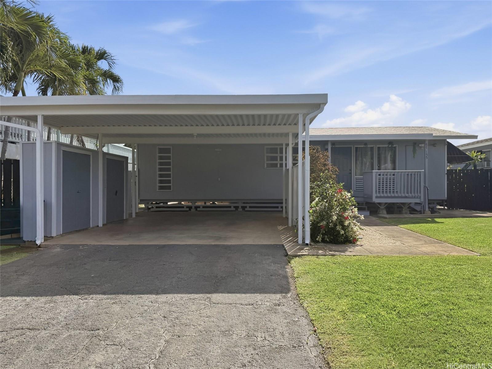 87-155 St John's Road Waianae, HI 96792 - Photo 23 of 25 Garage and front entrance of the house