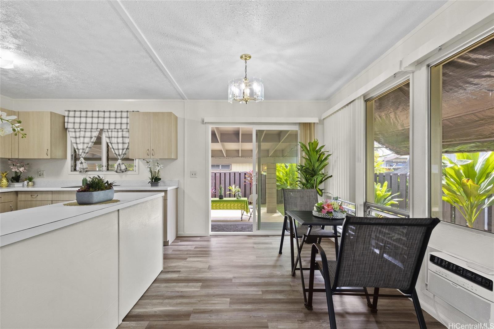 87-155 St John's Road Waianae, HI 96792 - Photo 4 of 25 Dining area with the view of the covered lanai
