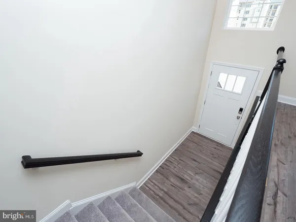 a view of wooden floor in a room