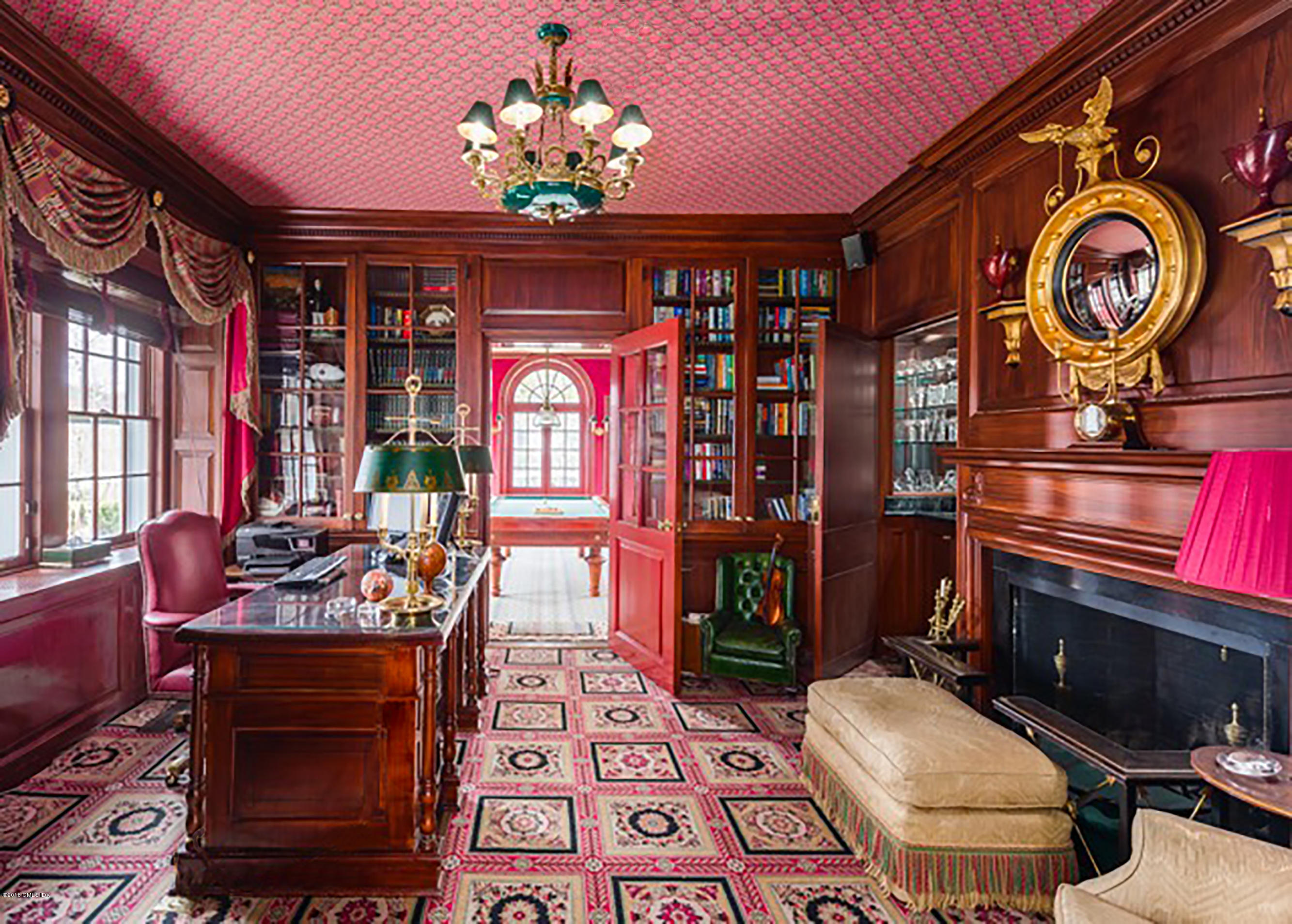 16 Rock Ridge Avenue Greenwich, CT 06831 - Photo 18 of 57 a view of a dinning room with furniture and chandelier
