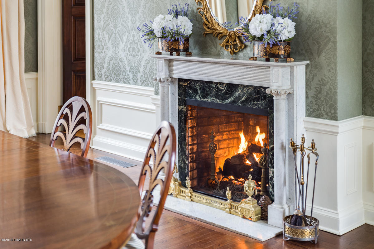 16 Rock Ridge Avenue Greenwich, CT 06831 - Photo 24 of 57 Dining Room Gas Fireplace