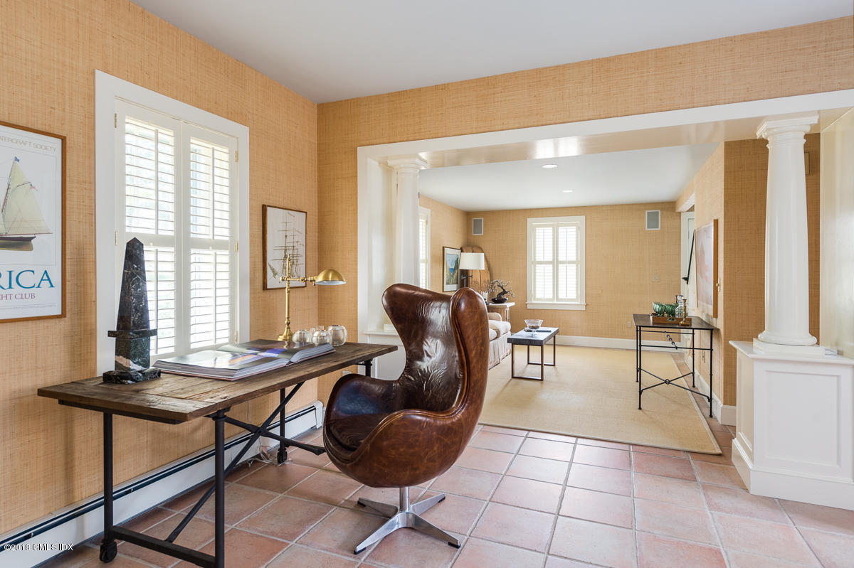 16 Rock Ridge Avenue Greenwich, CT 06831 - Photo 42 of 57 a workspace with furniture and a window