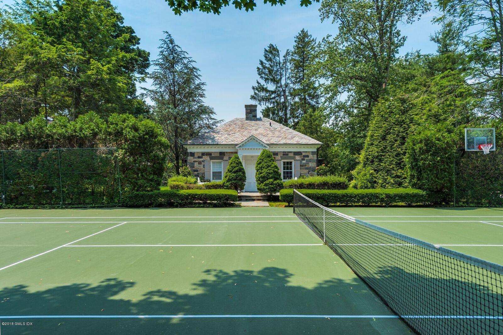 16 Rock Ridge Avenue Greenwich, CT 06831 - Photo 50 of 57 Tennis Court View 4