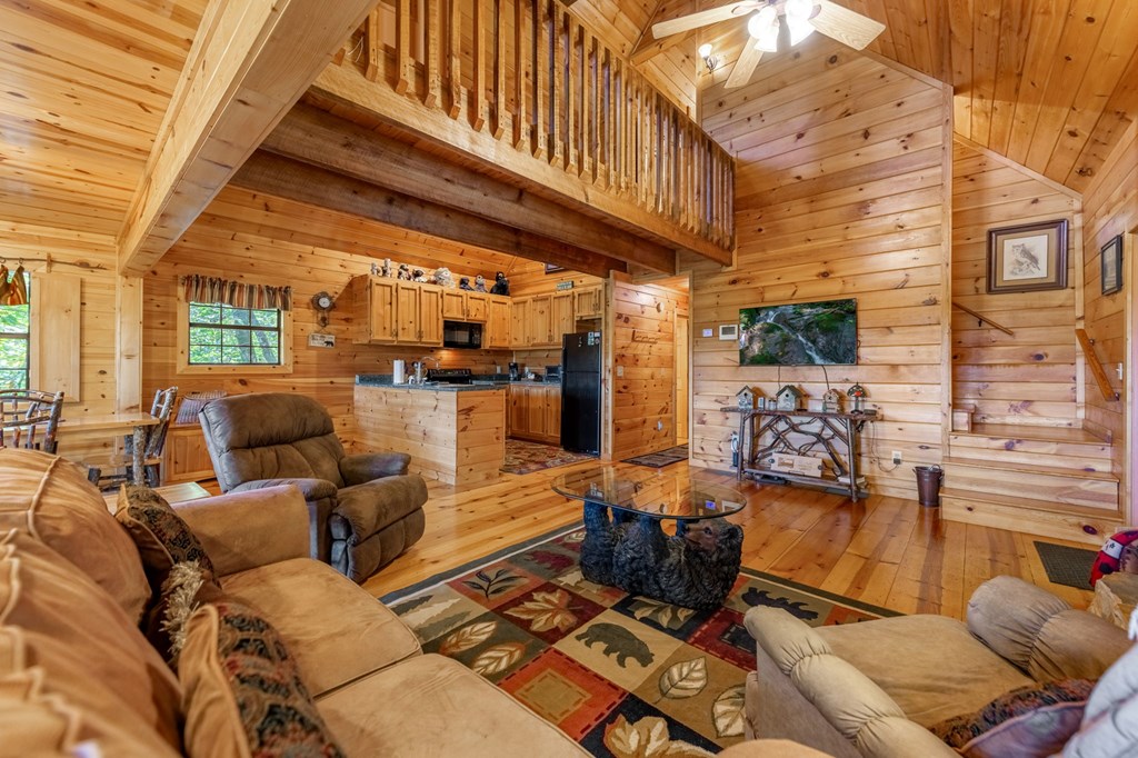 293 Broken Arrow Path Blue Ridge, GA 30513 - Photo 14 of 48 a outdoor living space with patio furniture