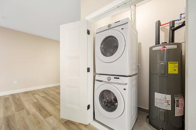 304 61st Street, Unit 3A West New York, NJ 07093 - Photo 21 of 44 a utility room with dryer and washer