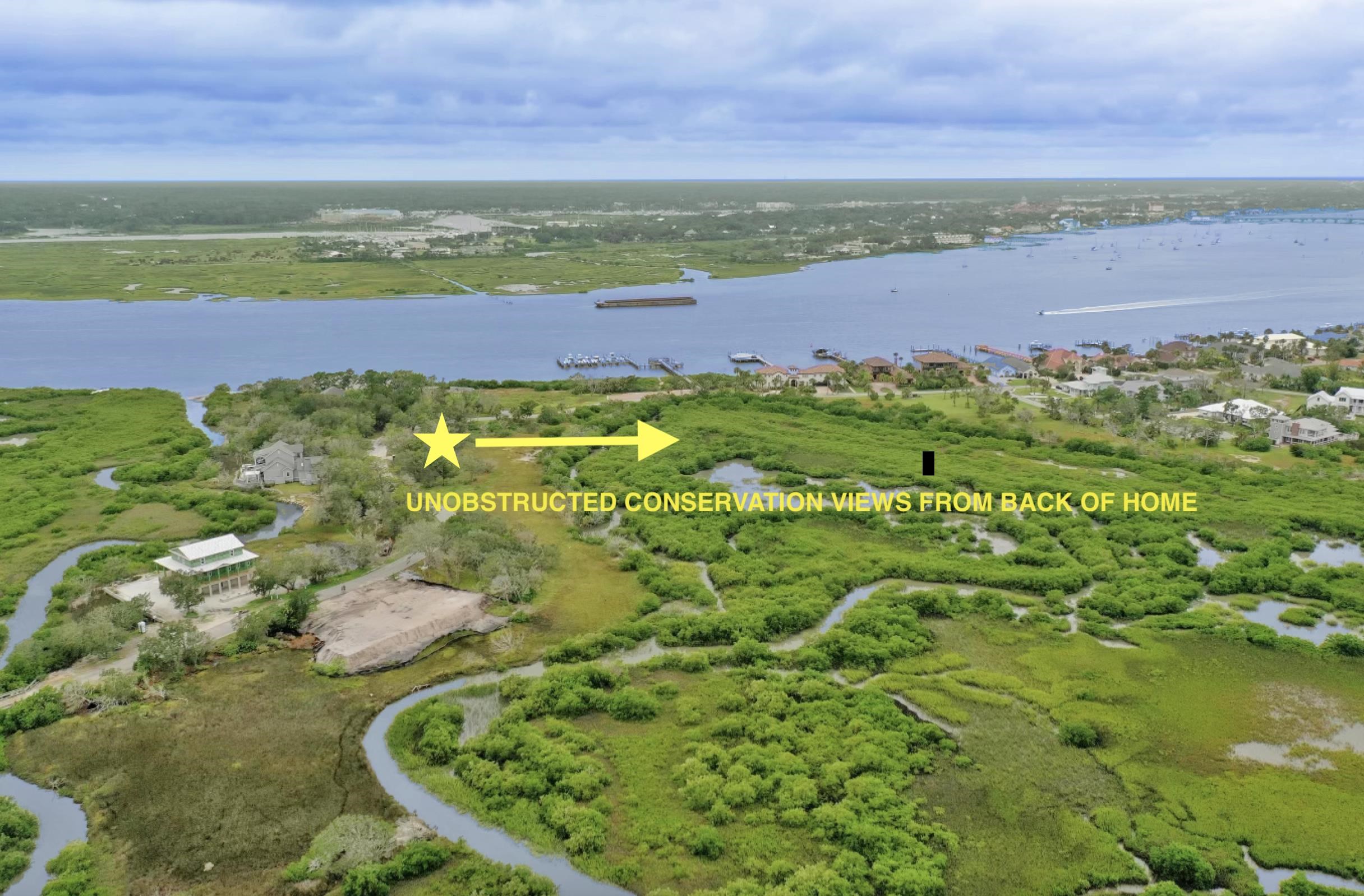 Lot 1 Pelican Reef Drive St. Augustine, FL 32080 - Photo 5 of 21 a view of an outdoor space and a yard