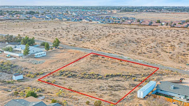 an aerial view of a houses