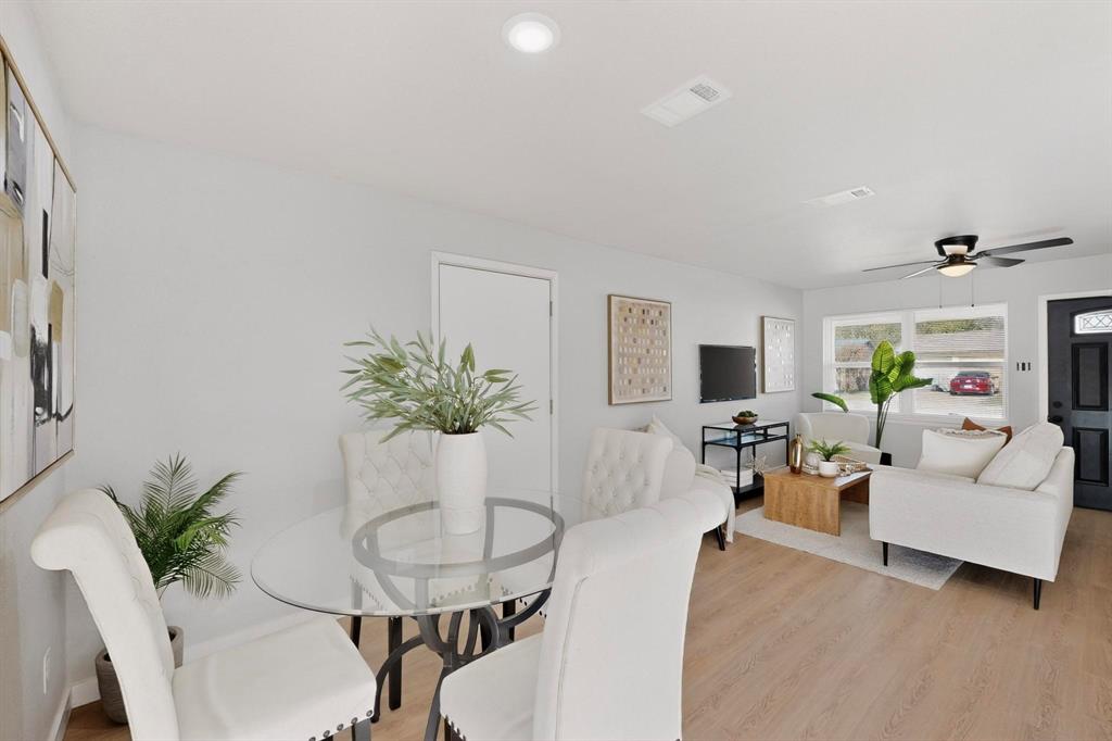5808 Hanson Drive Watauga, TX 76148 - Photo 14 of 33 a living room with furniture potted plant and a table