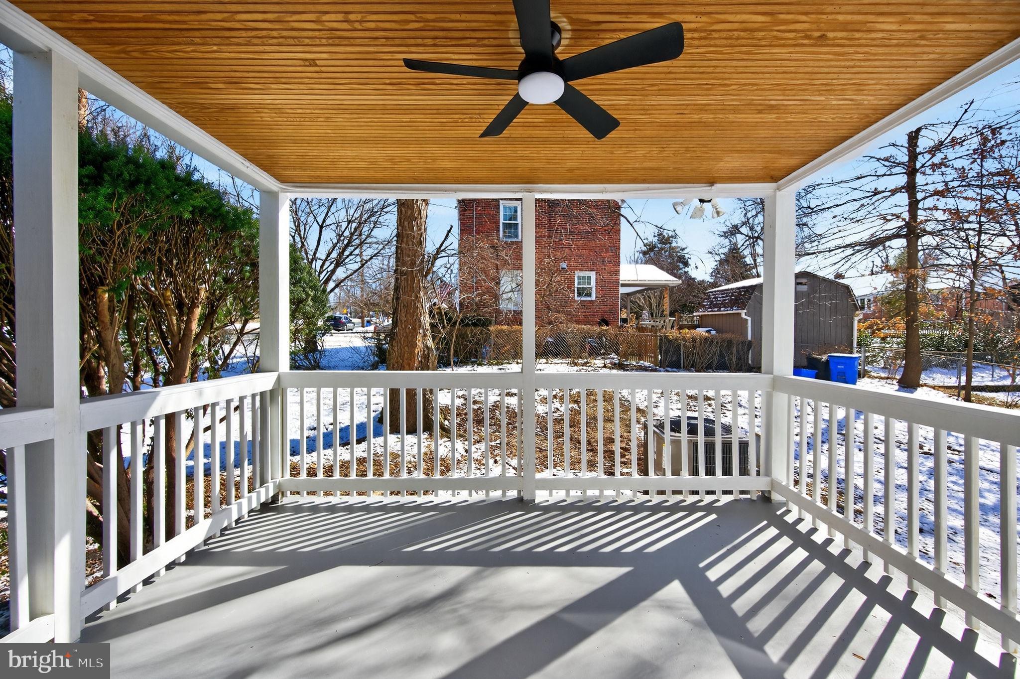 914 Dennis Avenue Silver Spring, MD 20901 - Photo 12 of 37 a view of a two chairs in the balcony