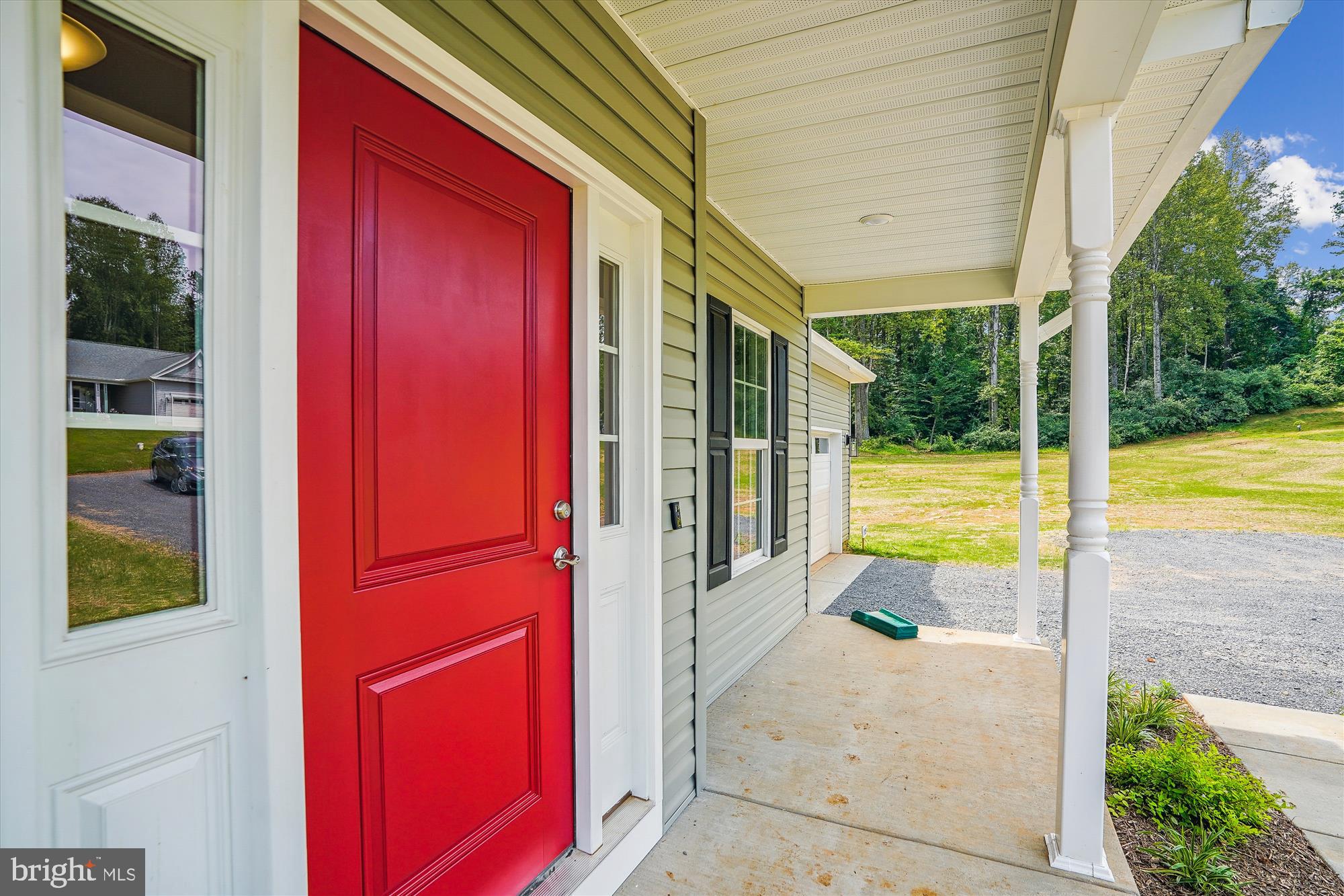 6 Ryland Chapel Road Rixeyville, VA 22737 - Photo 20 of 65 a view of a balcony with door