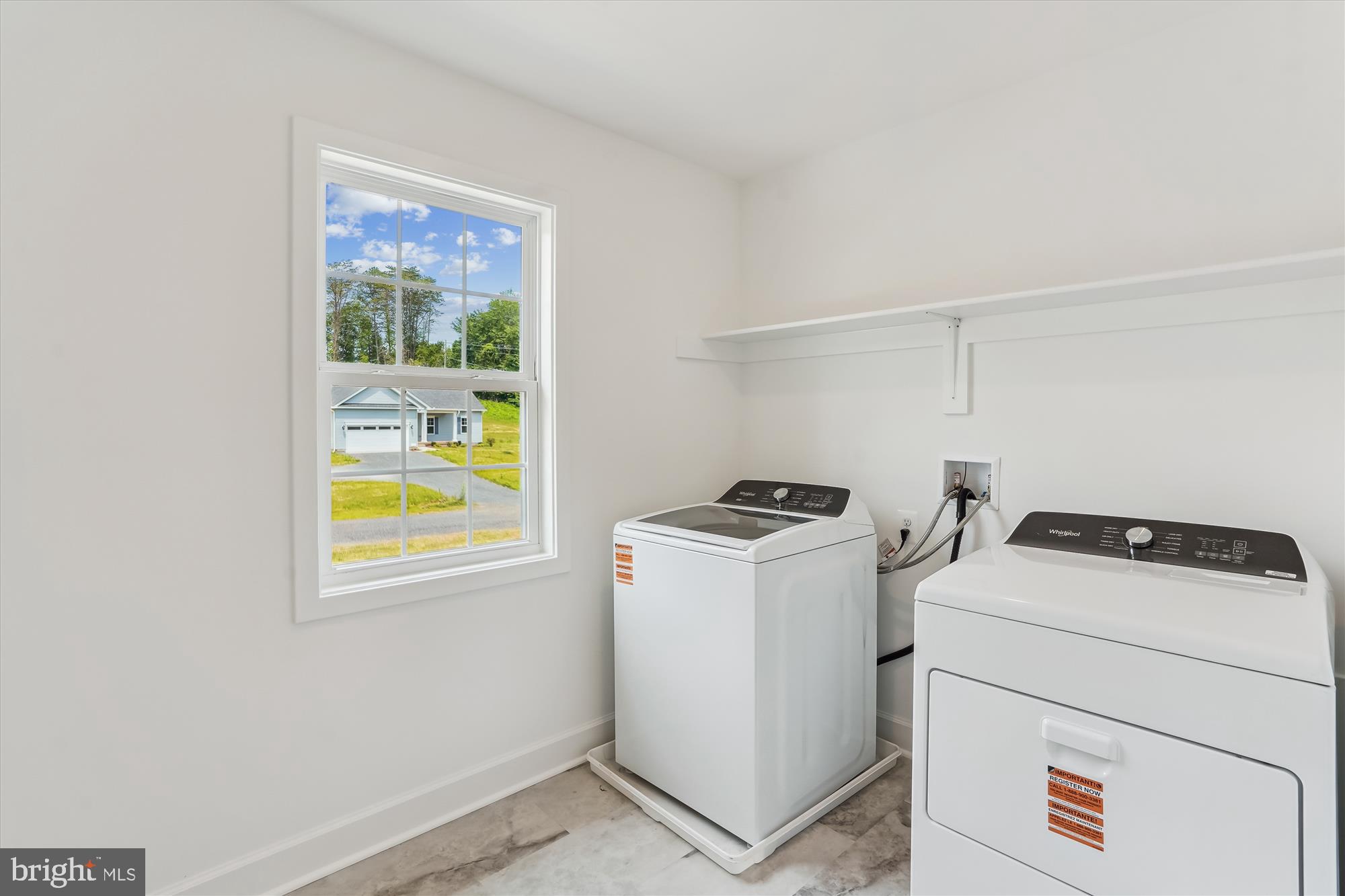 6 Ryland Chapel Road Rixeyville, VA 22737 - Photo 48 of 65 a utility room with dryer and washer