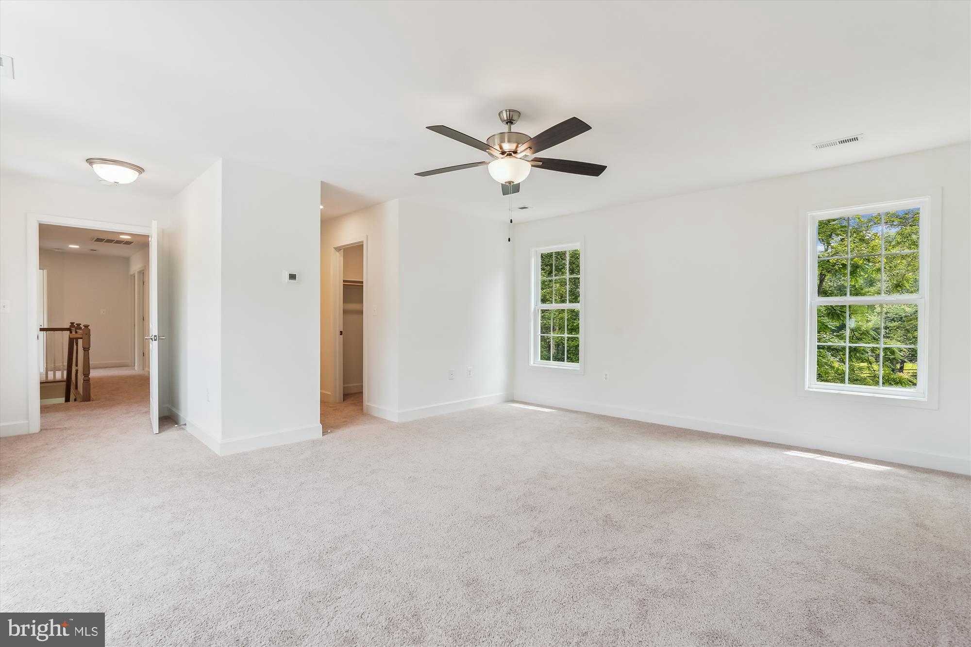 6 Ryland Chapel Road Rixeyville, VA 22737 - Photo 53 of 65 a view of a room with a ceiling fan and a window