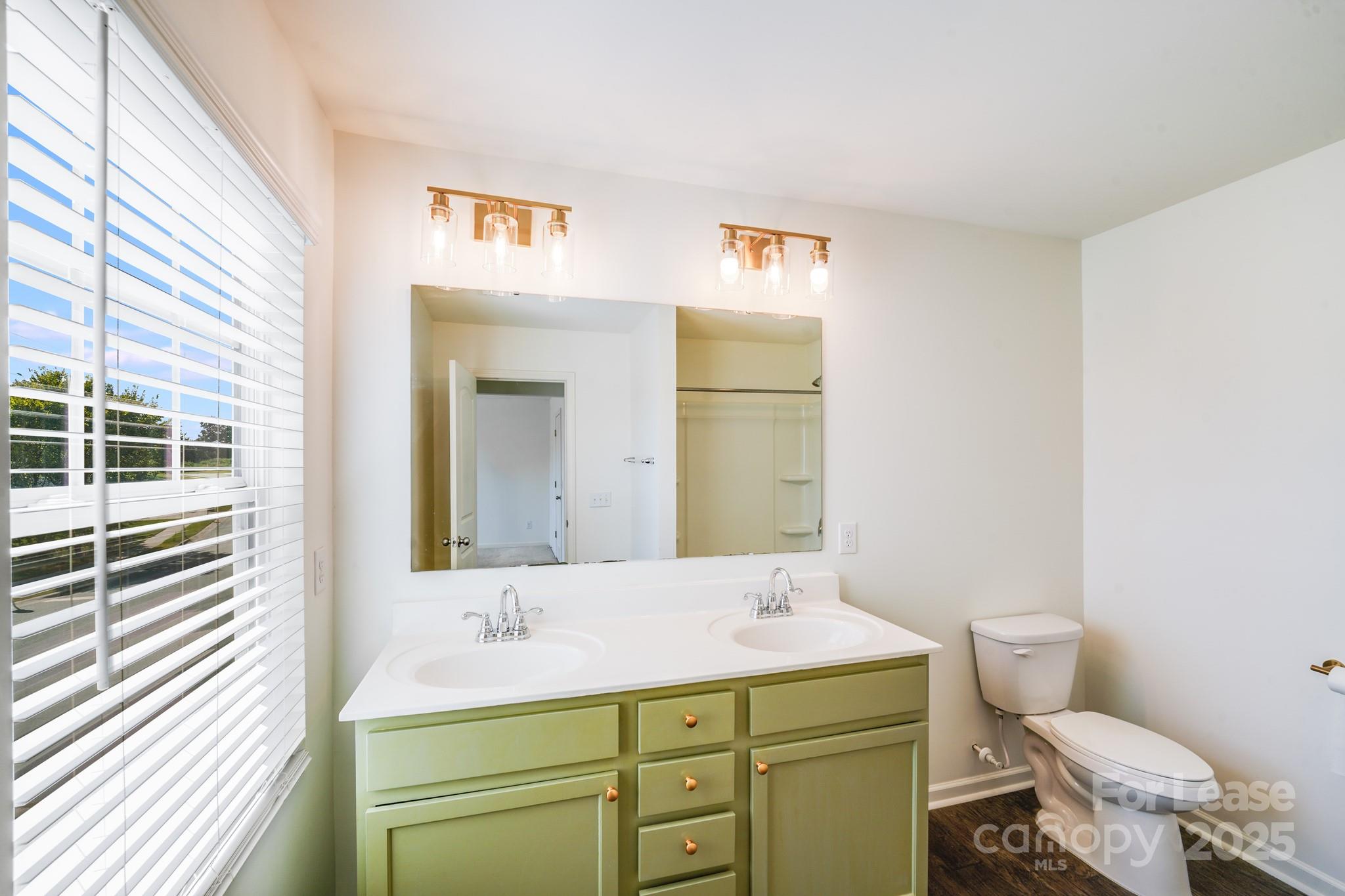 12915 Hill Pine Road Midland, NC 28107 - Photo 27 of 31 a bathroom with a sink toilet and mirror