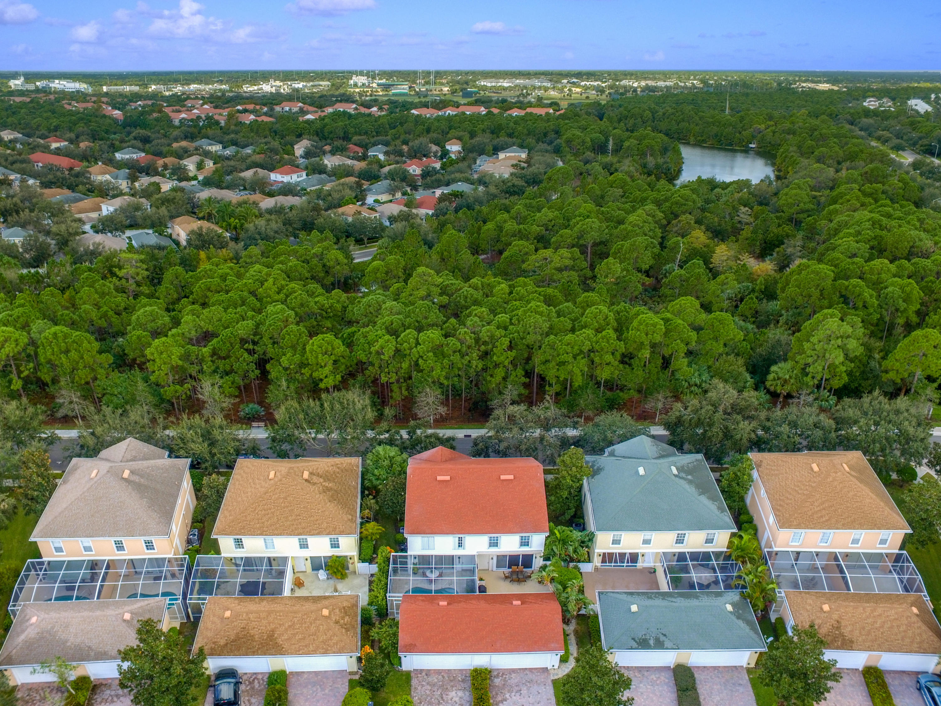 115 Andover Drive Jupiter, FL 33458 - Photo 22 of 25 Aerial from the rear