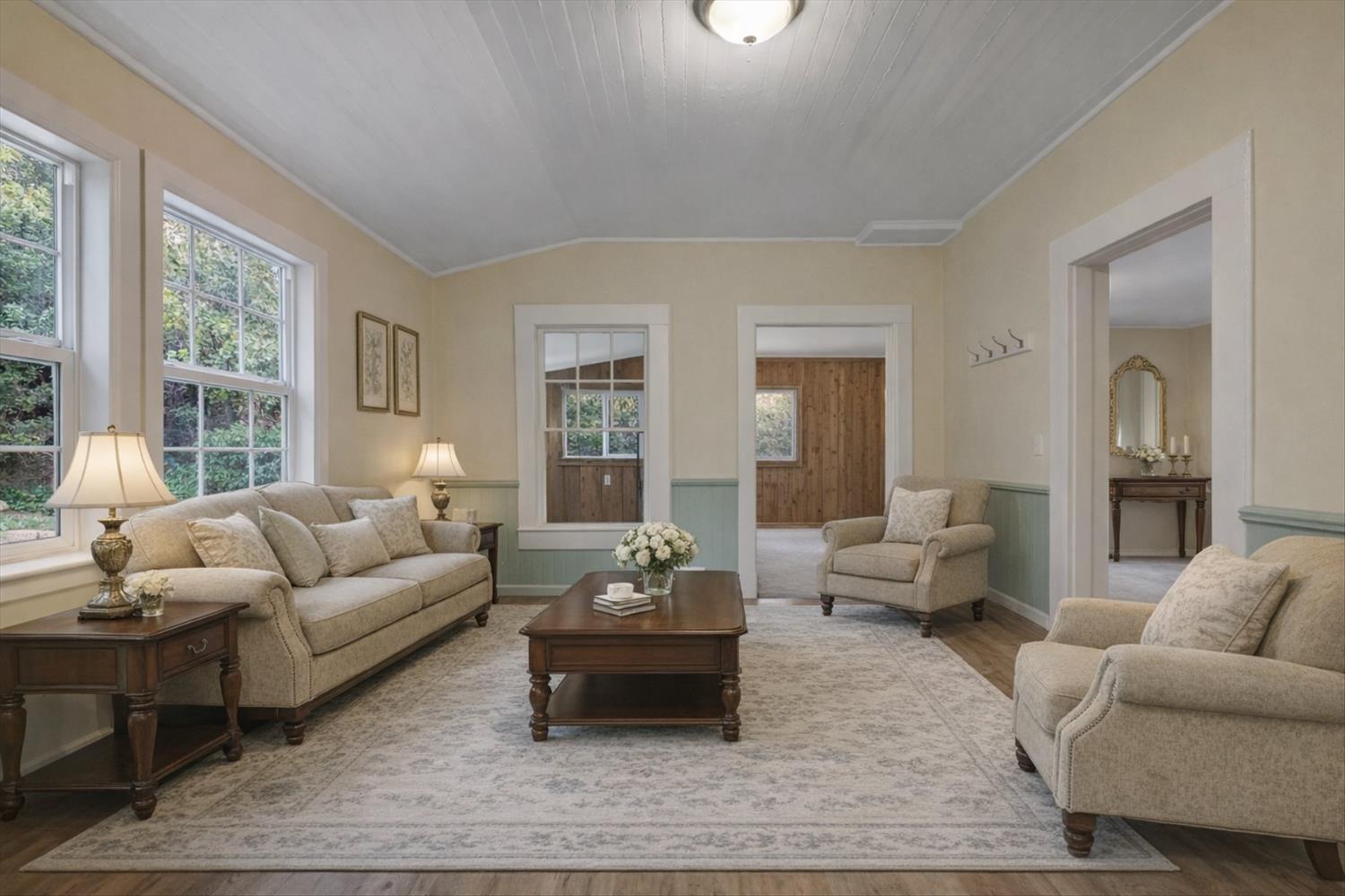 618 Walsh Street Grass Valley, CA 95945 - Photo 4 of 32 a living room with furniture and a large window