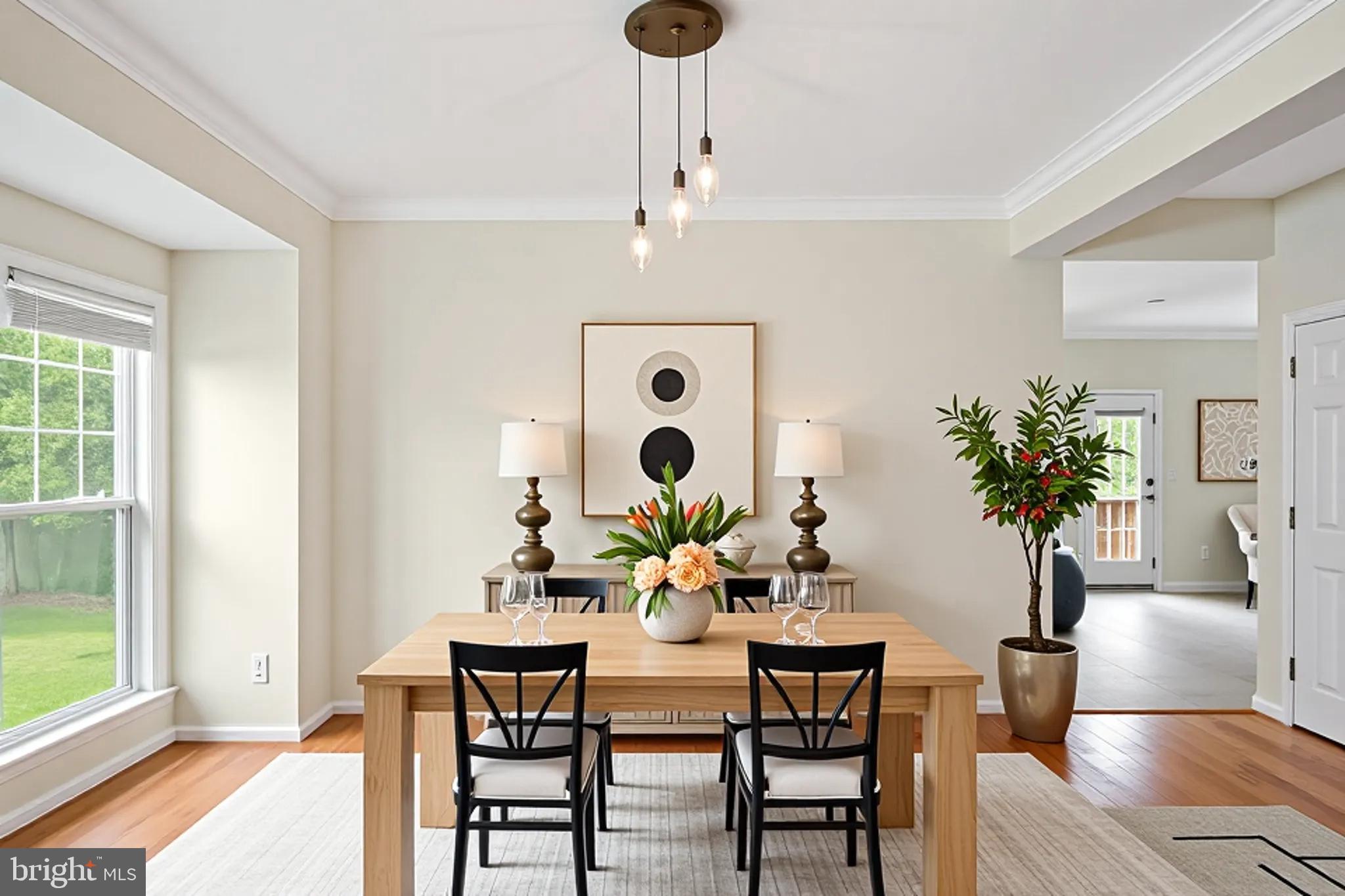 26222 Ocala Circle Chantilly, VA 20152 - Photo 11 of 74 Virtually Staged Dining Room