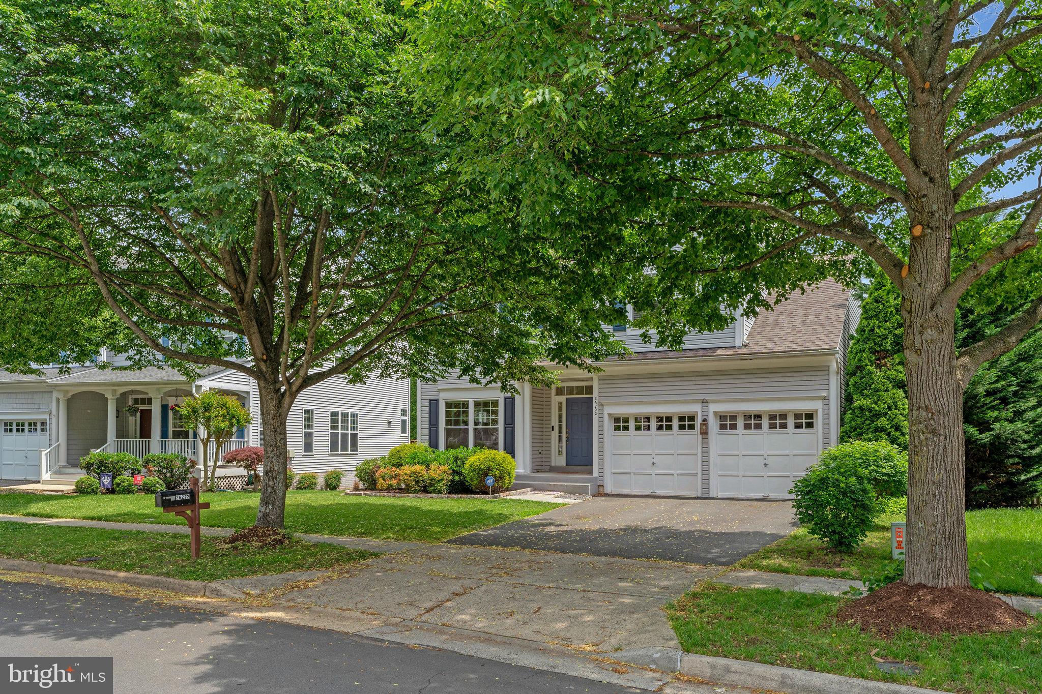 26222 Ocala Circle Chantilly, VA 20152 - Photo 2 of 74 Landscaped Front Yard Mature Trees