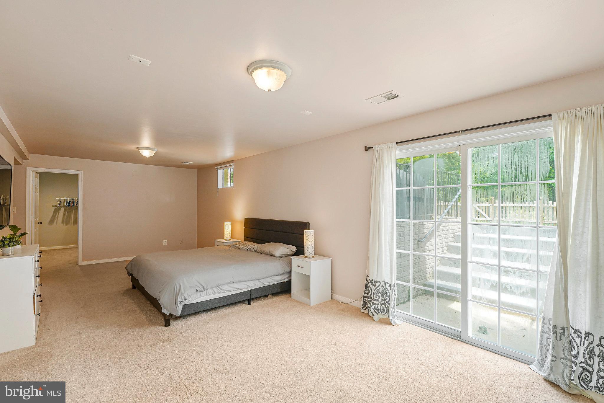 26222 Ocala Circle Chantilly, VA 20152 - Photo 56 of 74 Lower Level 5th Bedroom, Sliding Glass Doors