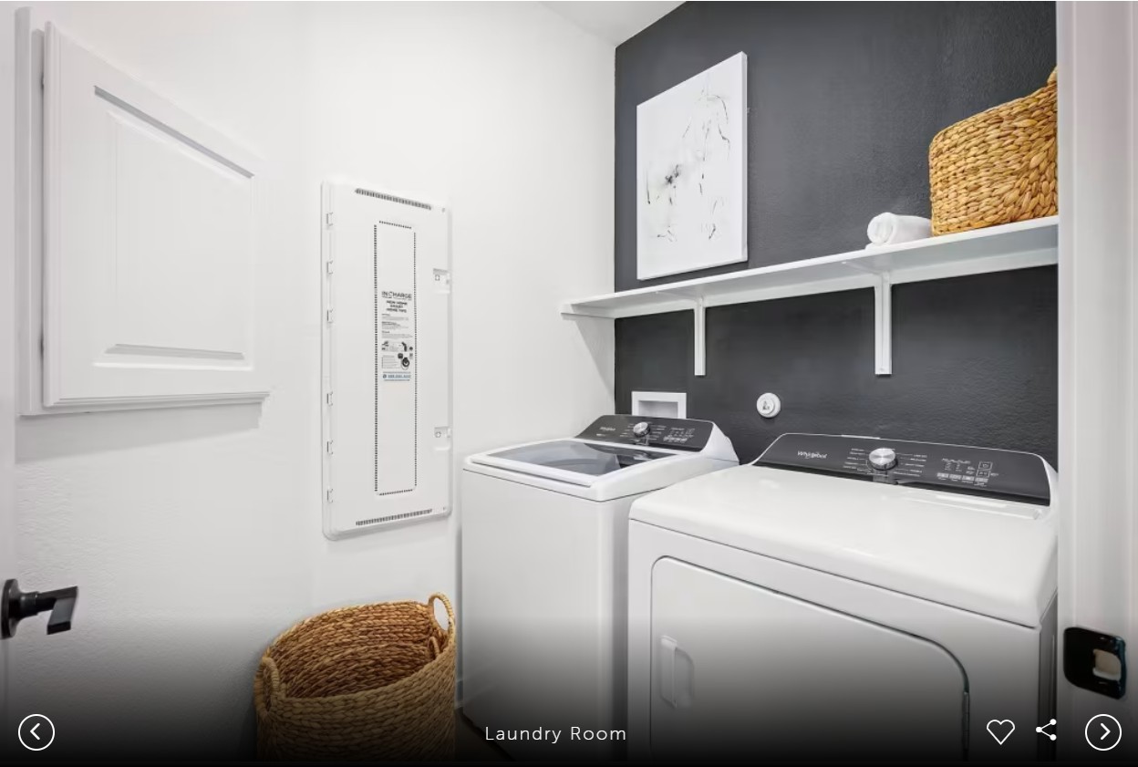 1002 Martingale Street Georgetown, TX 78633 - Photo 12 of 15 a utility room with dryer and washer