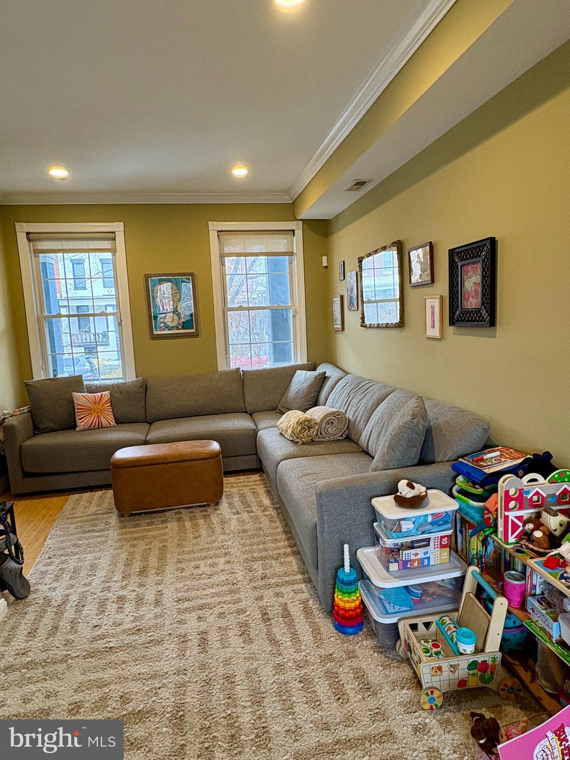 1011 8th Street Northeast Washington, DC 20002 - Photo 11 of 34 a living room with furniture and a couch
