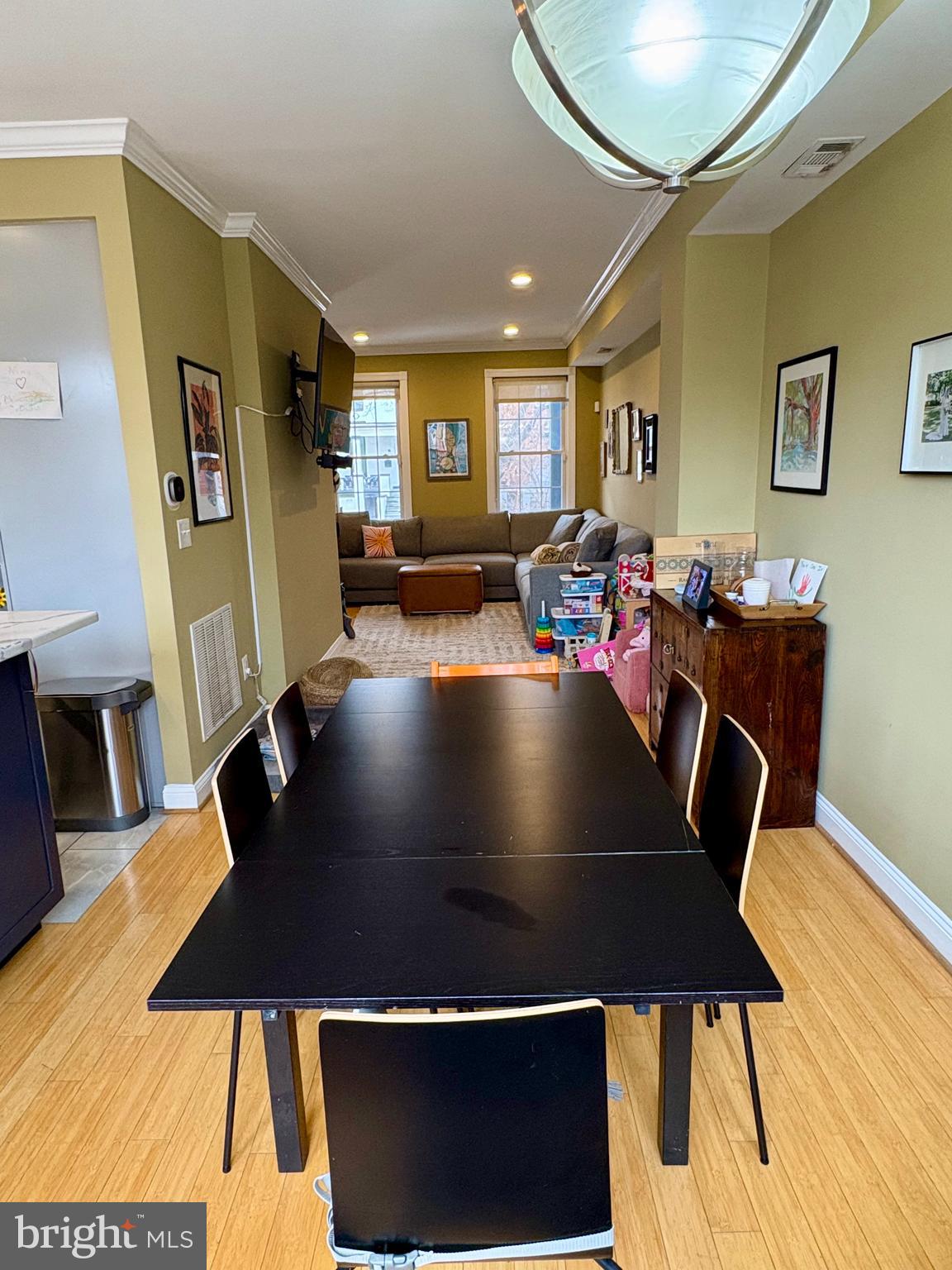 1011 8th Street Northeast Washington, DC 20002 - Photo 13 of 34 a view of a dining room with furniture