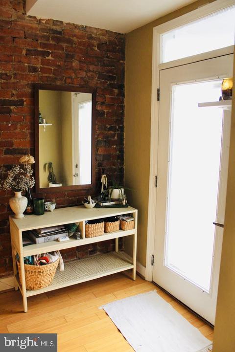 1011 8th Street Northeast Washington, DC 20002 - Photo 6 of 34 a bathroom with a sink and a mirror